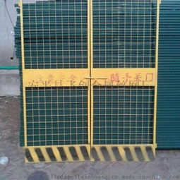 工地電梯門、樓層安全防護門、護欄門價格與選購指南